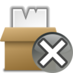 Archive-remove.svg