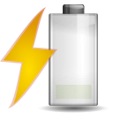 File:Battery-charging-low.svg