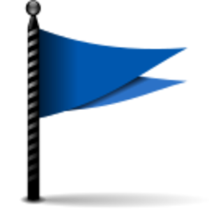 Flag-blue.svg