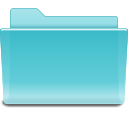 File:Folder-cyan.svg