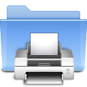 File:Folder-print.svg
