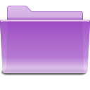 File:Folder-violet.svg